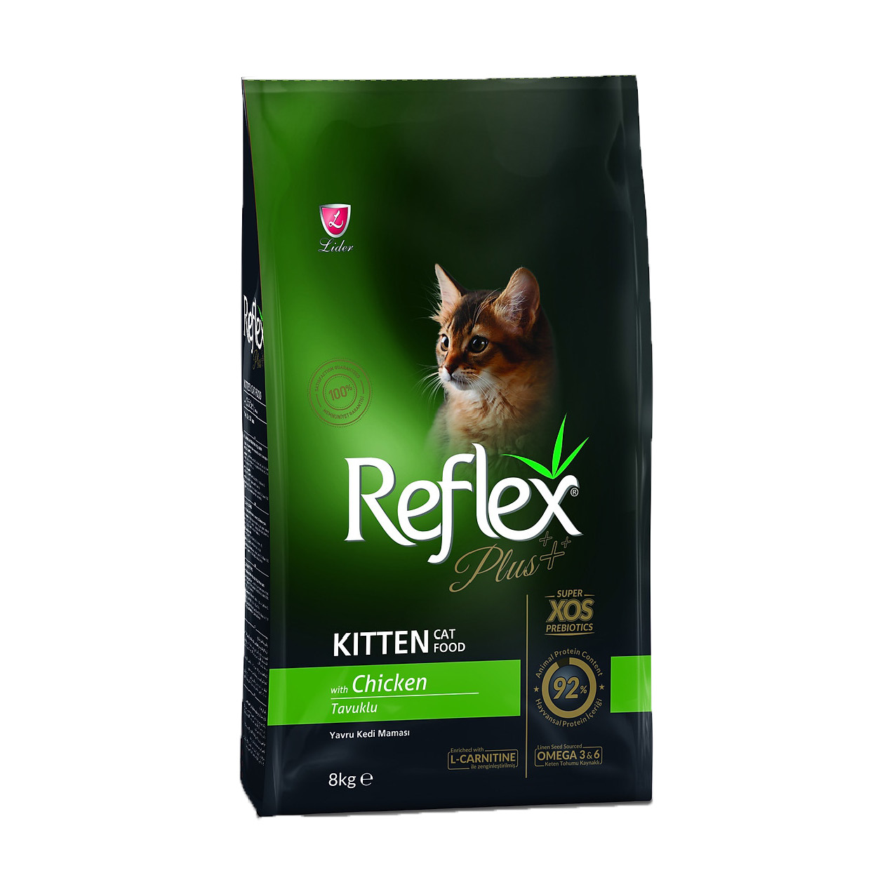 Hạt Reflex Plus cho mèo bao 8kg