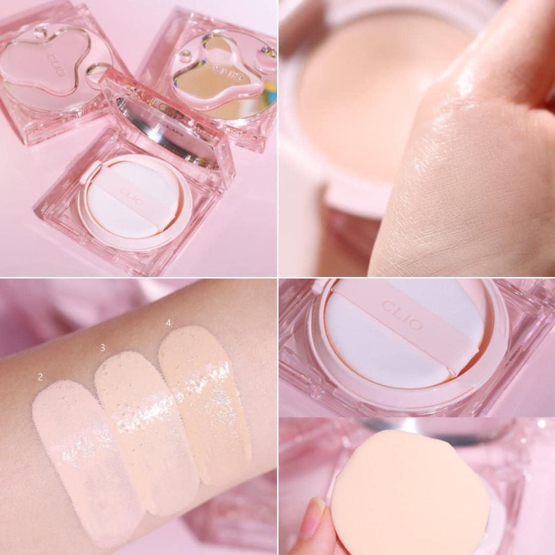 Set Phấn Nước Clio Kill Cover High Glow Cushion