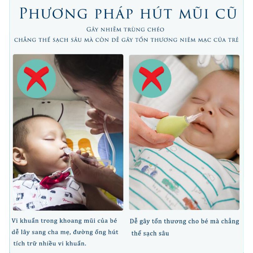 Máy hút mũi thông minh Little Bess 5 chế độ Hàng