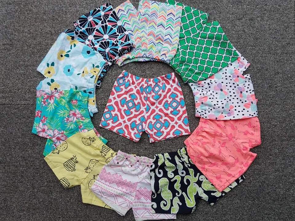 Set 5 Quần đùi size đại cho bé gái 10-35 kg