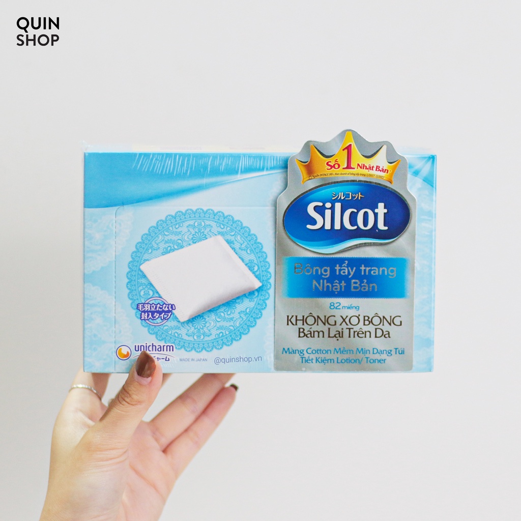 Bông Tẩy Trang Silcot Unicharm
