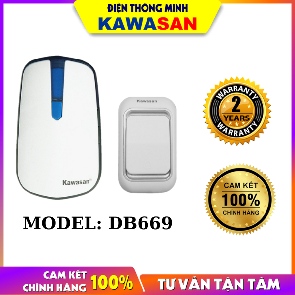 [HCM]CHUÔNG CỬA KHÔNG DÂY DB669