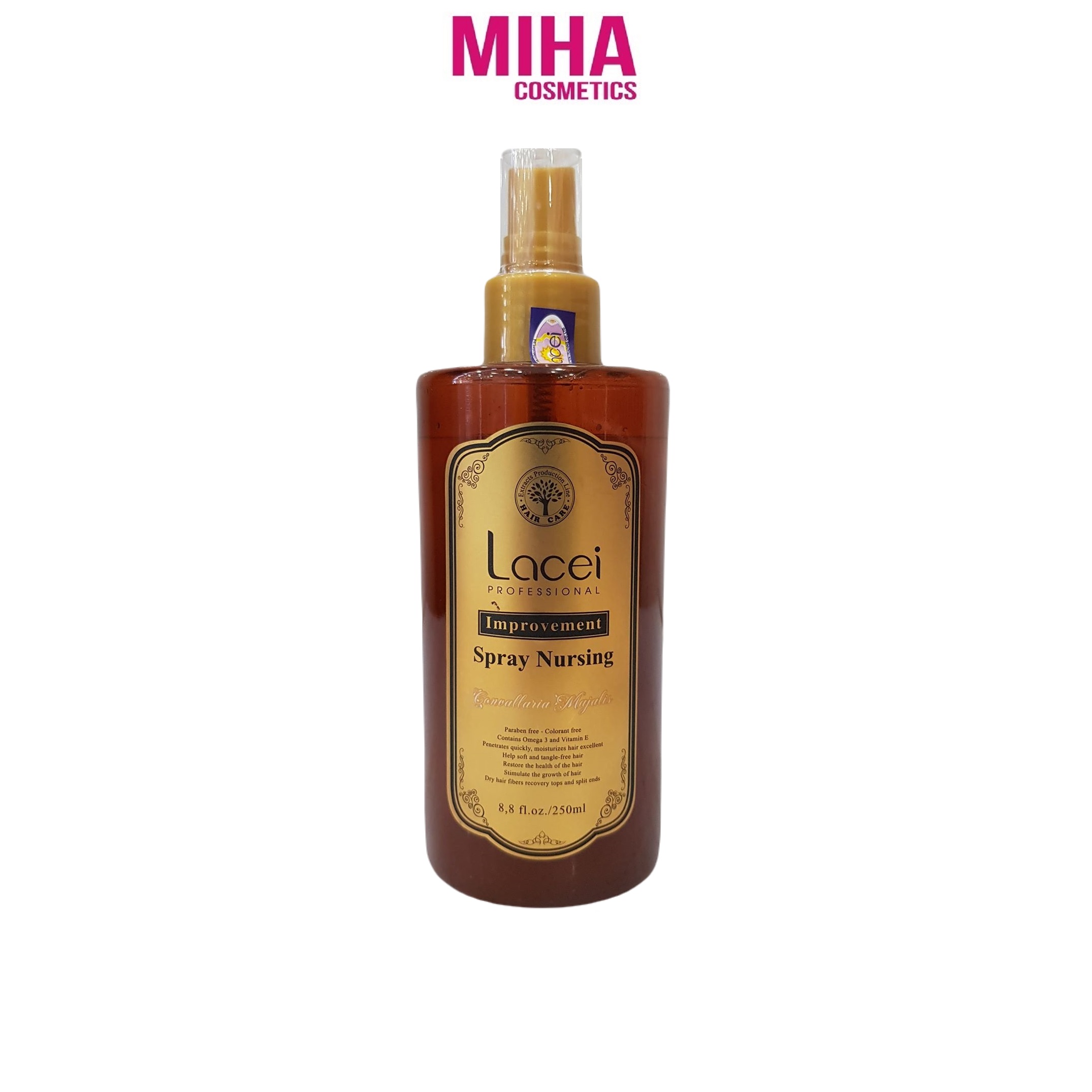 Sữa dưỡng tóc mềm mượt lacei improvement spray nursing 250ml