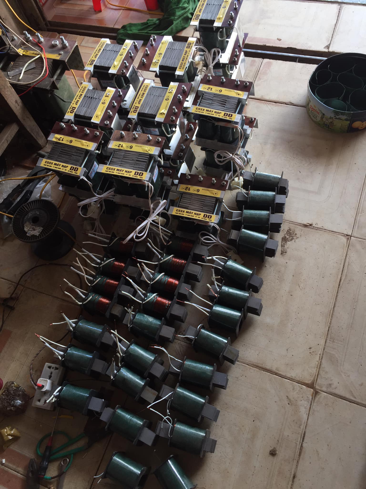 Máy Nạp Ắc Quy từ 25ah - 70ah ( 100% dây đồng)