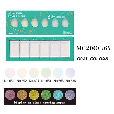 Zig kuretake sắc tố gansai tambi màu nước sơn đầy saongọc traiđá quý Màu sắc Nhật Bản sắc tố rắn để vẽ Nguồn cung cấp nghệ thuật