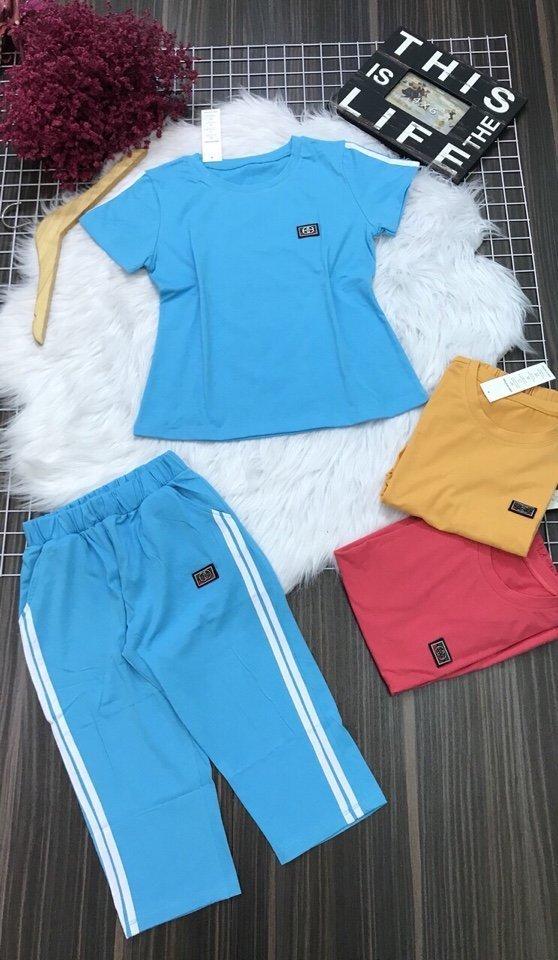 bộ lửng thun cotton phối sọc cbs1090 cubis shop Nhật Bản