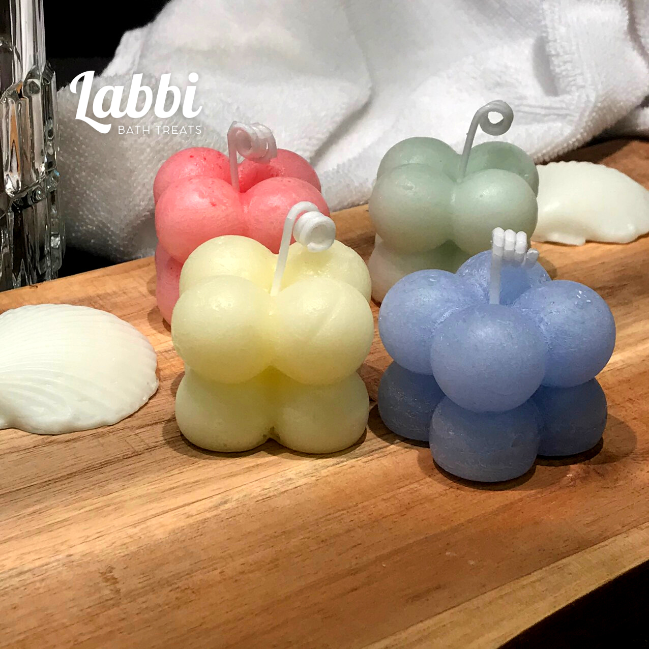 Nến trang trí / Nến thơm / Bubble Candle