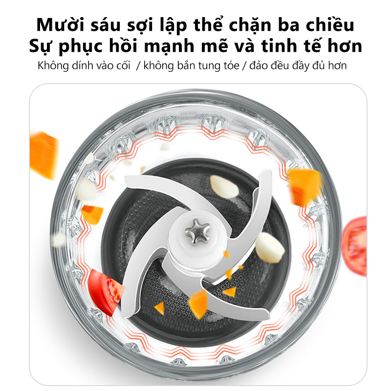 Máy xay thực phẩm Einmilk sạc điện bằng