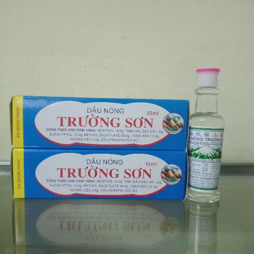 Dầu nóng Trường Sơn - Chai 10ml