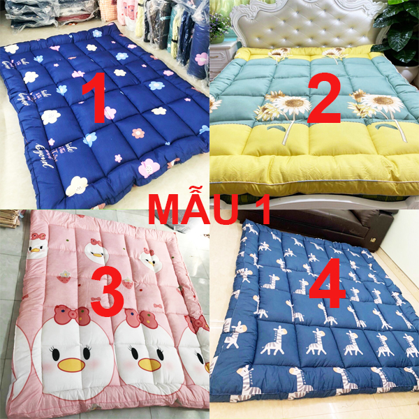 Nệm topper tấm làm mềm nệm đa năng.