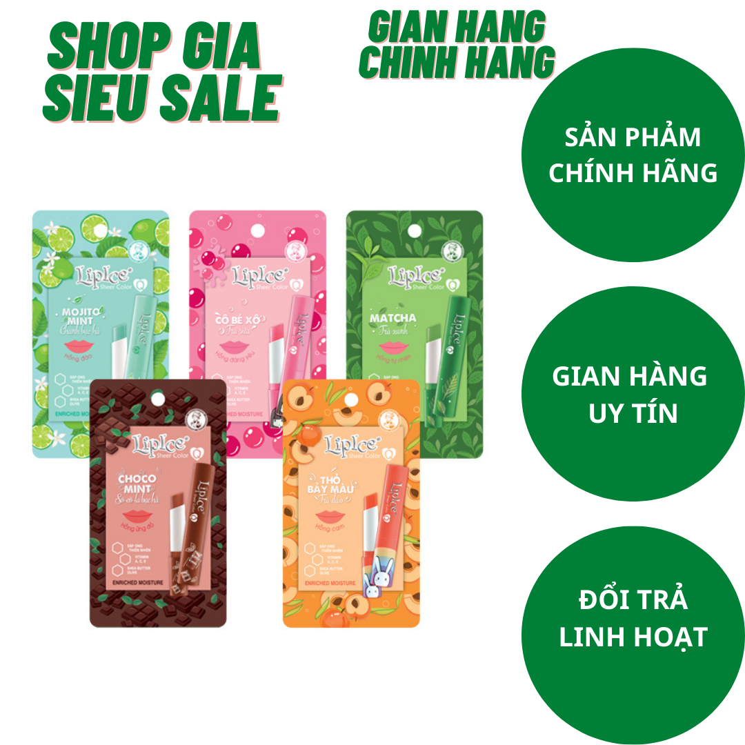 [HCM]Son Dưỡng Môi - LipIce Sheer Color Q