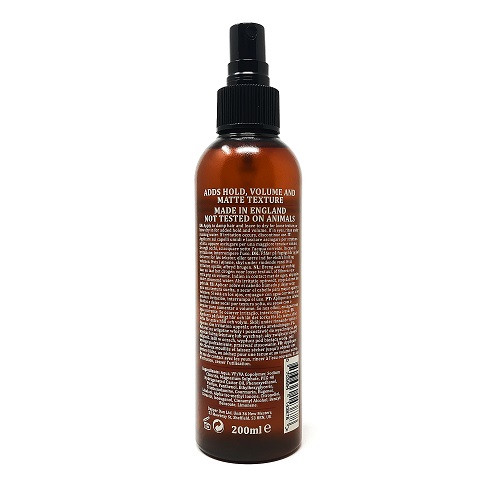 XỊT TẠO PHỒNG GIỮ NẾP TÓC DAPPER DAN SEA SALT SPRAY 200ML