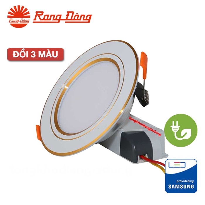 Đèn led âm trần Rạng đông 3w 5w 7w