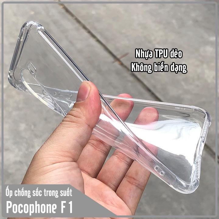 Ốp lưng cho Xiaomi Redmi Note 7, trong suốt chống sốc 6D