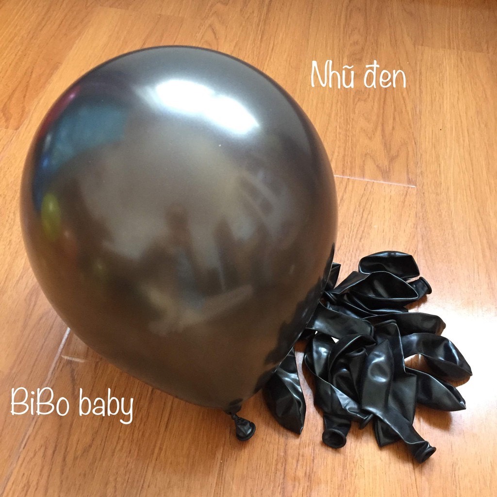 Set bóng bay ánh nhũ bịch 50 bóng
