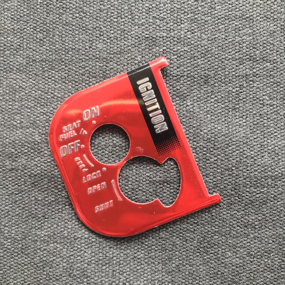Tem dán ổ khóa trang trí xe cho dỏng xe airblade
