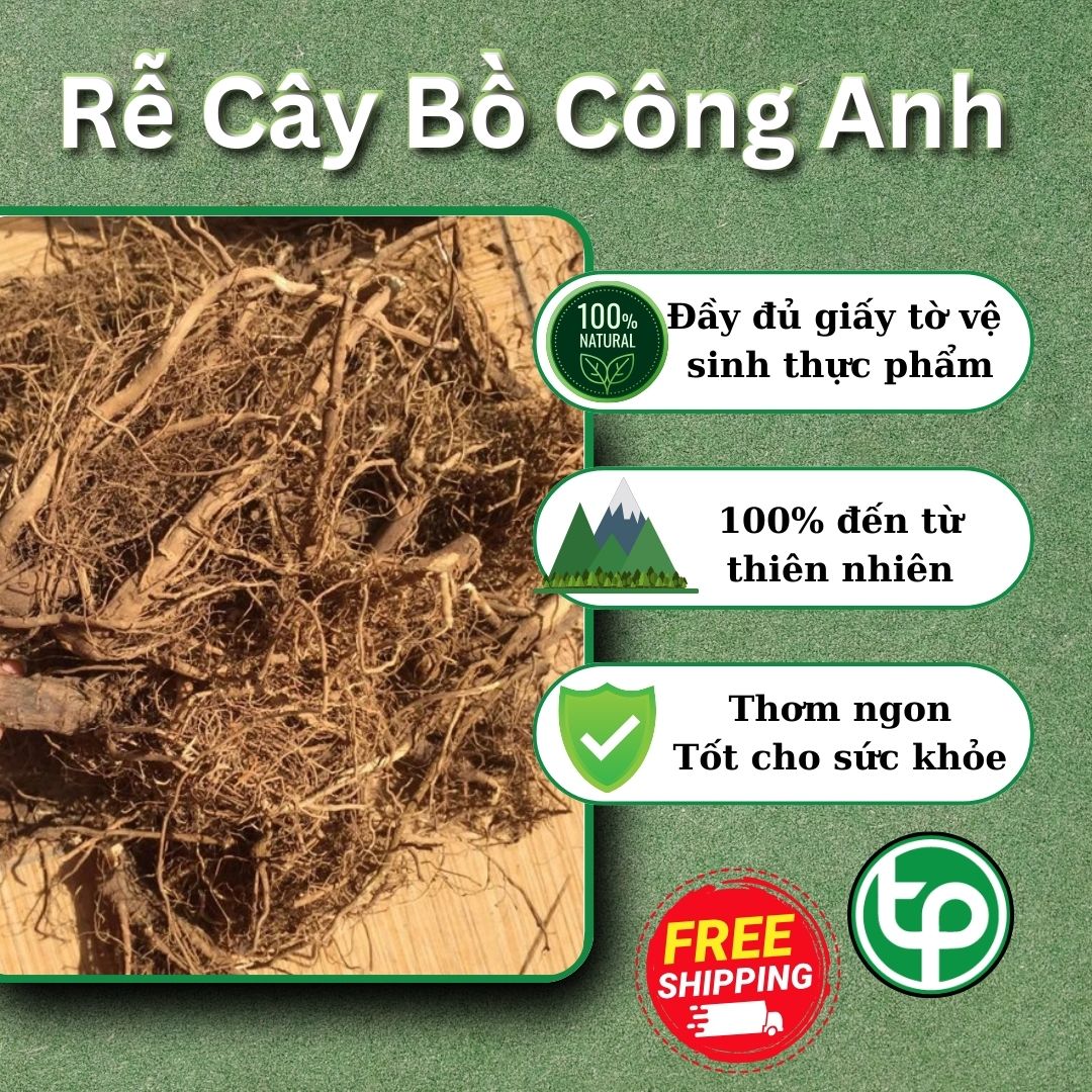 Rễ bồ công anh khô 1kg - Hàng sạch xanh với chất lượng cao cùng mức giá tốt nhất thị trường