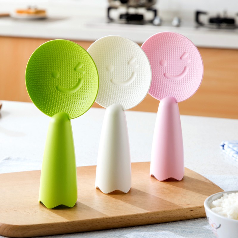 Muôi Xới Cơm/ Muỗng Múc Cơm Hình Mặt Cười Đáng Yêu
