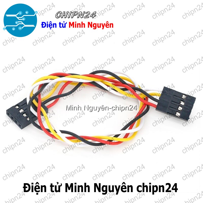[2 sợi] (P236) Dây Dupoint 4P 20cm Cái Cái 2.54mm - HH005883
