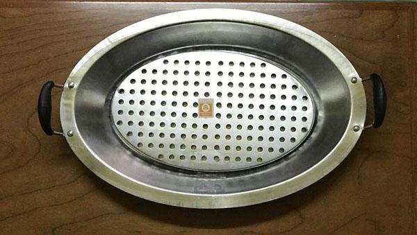 Khay Lẩu Cá Chép Om Dưa Bằng Inox (109A129)