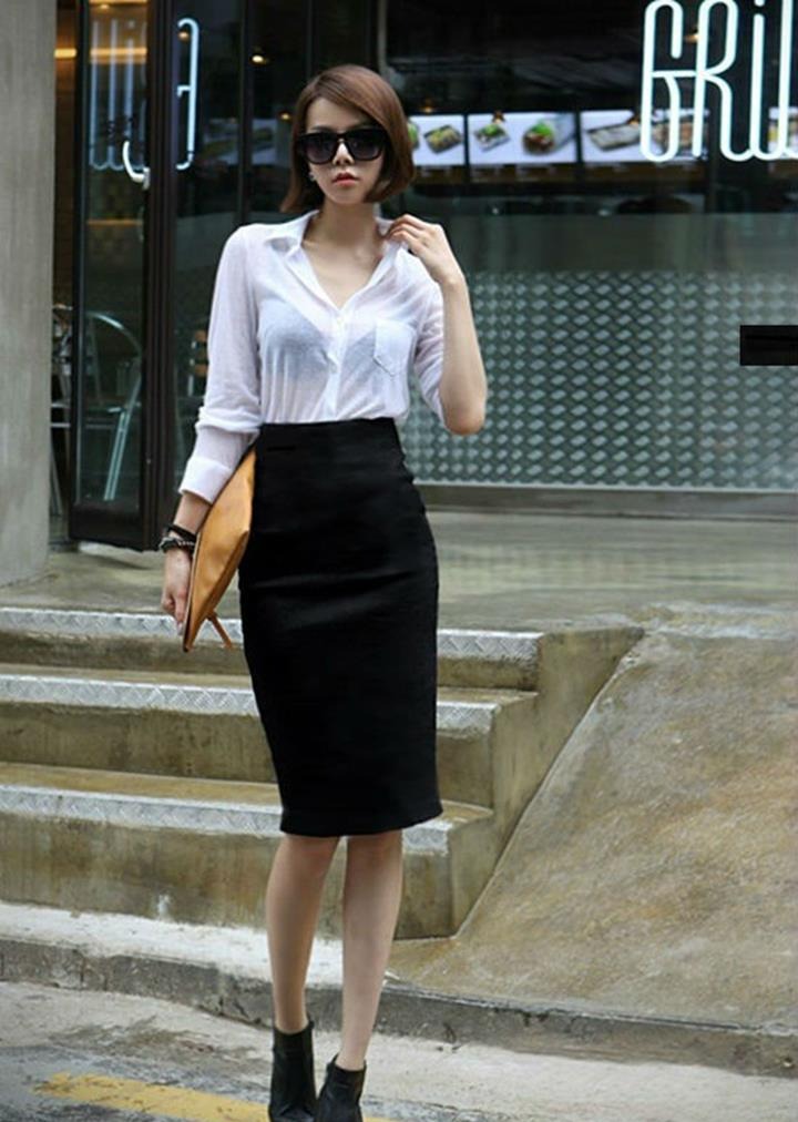 CHÂN VÁY CÔNG SỞ THỜI TRANG NHIỀU MÀU