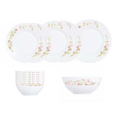 Bộ 6 Chén thủy tinh Luminarc Diwali Romance Pink 12cm