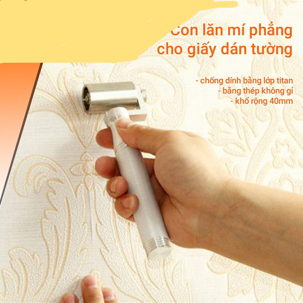 Con Lăn Miết Giấy Dán Tường