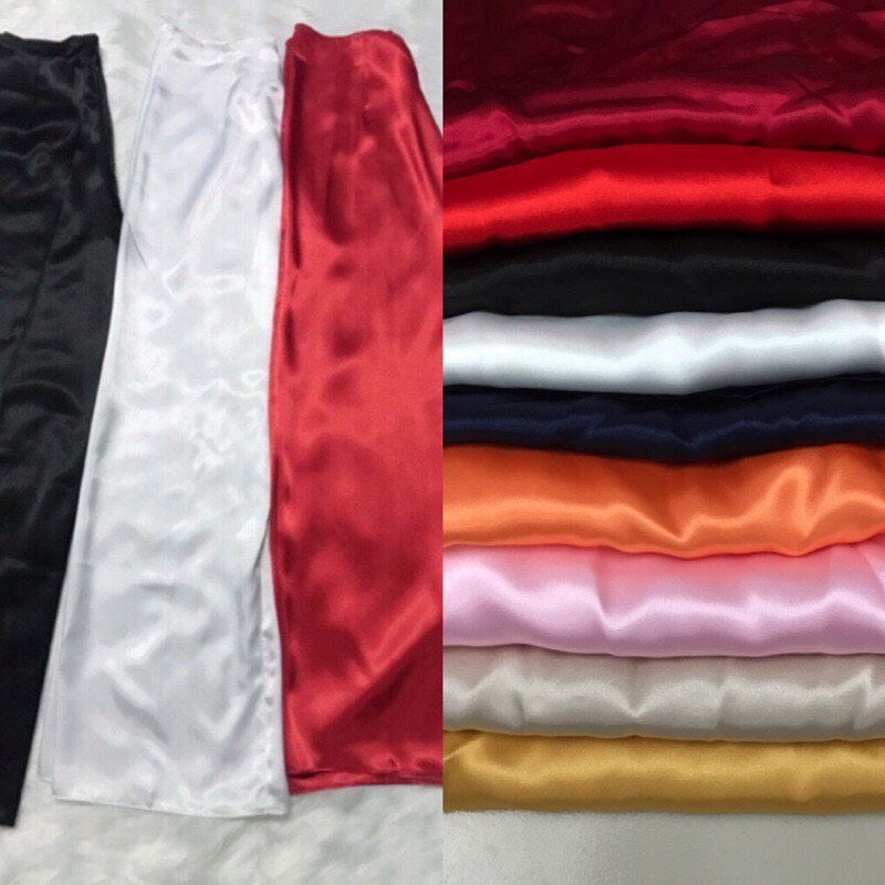 Quần áo dài chất phi lụa