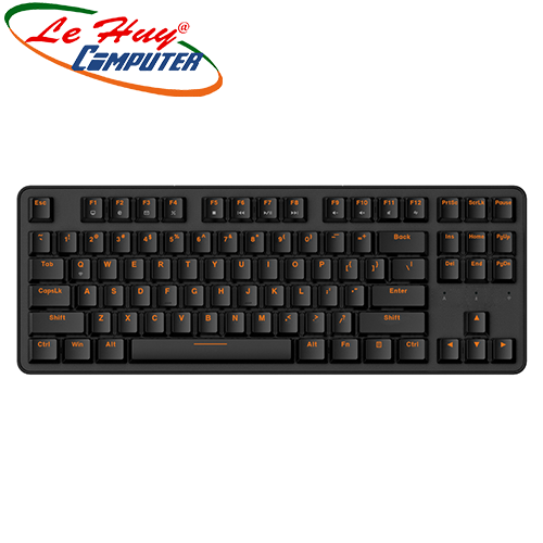 Bàn phím cơ không dây dareu ek807g black