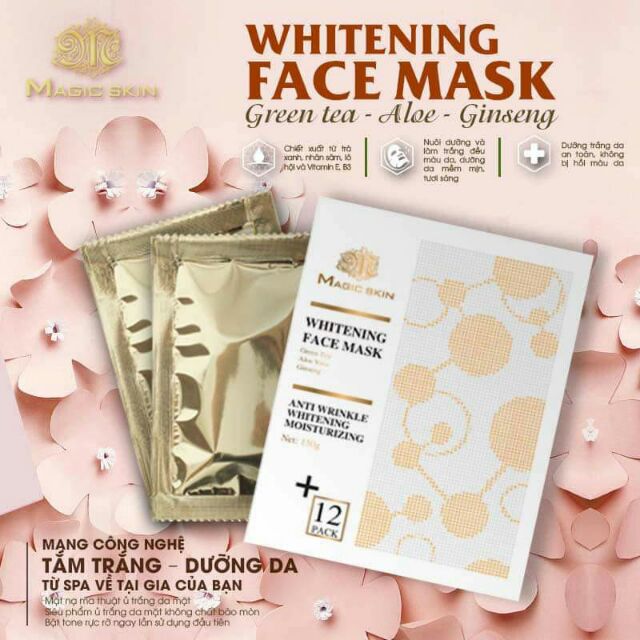 Mặt na ủ trắng dịch yến MAGIC SKIN ( mẫu mới)