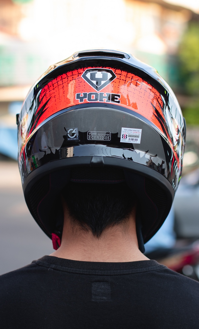 Mũ Bảo Hiểm Fullface Hai Kính YOHE 981