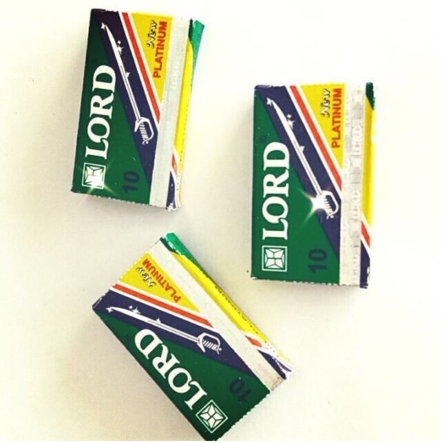 Lưỡi dao cạo Lord Platium hộp 200 lưỡi
