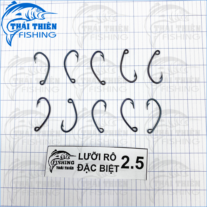 [HCM]Combo 10 lưỡi câu cá rô đặc biệt làm thủ công