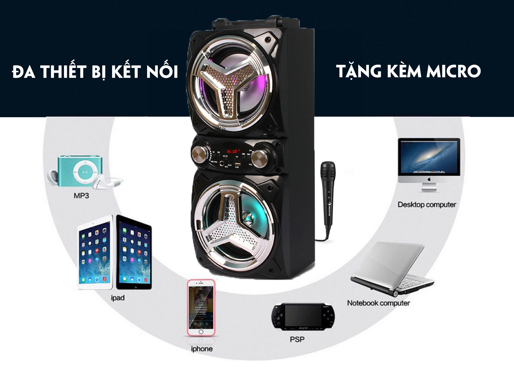 Loa Karaoke Bluetooth Đa Năng Q7