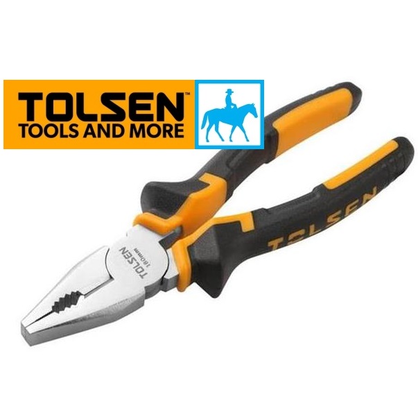 Bộ 3 kìm răng điện kềm cắt kìm nhọn 6 inch 160 mm tolsen 10000_3