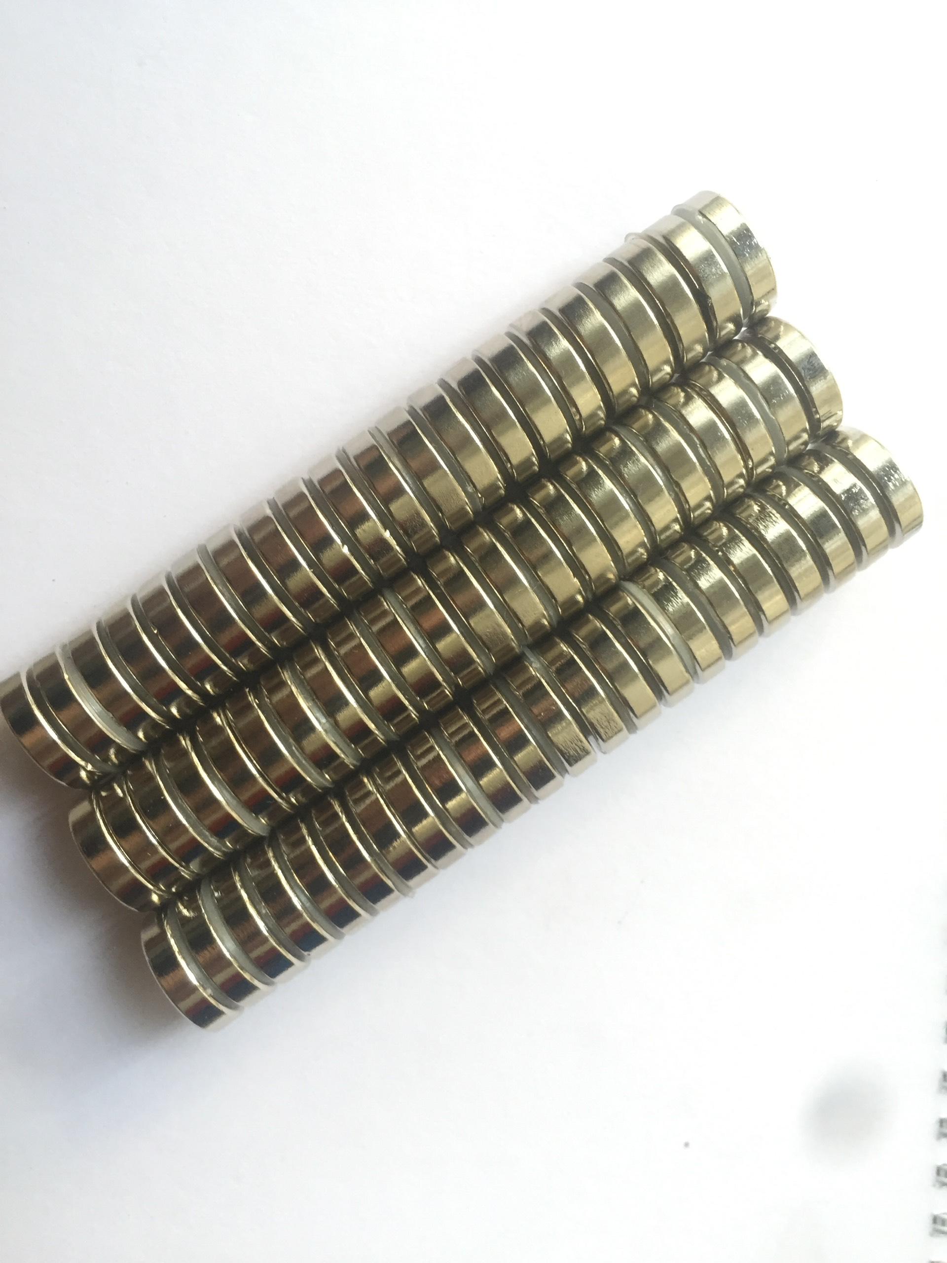 Combo 5 viên nam châm đất hiếm Phi 20x5 dùng trong động cơ đơn giản quay tròn trên Pin tiểu