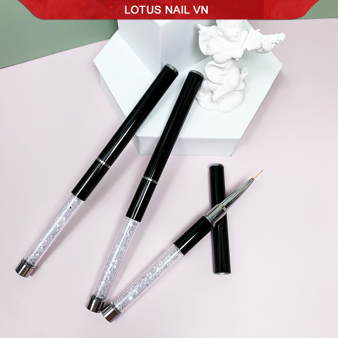 Cọ nét nail, cọ vẽ móng cán đá cao cấp