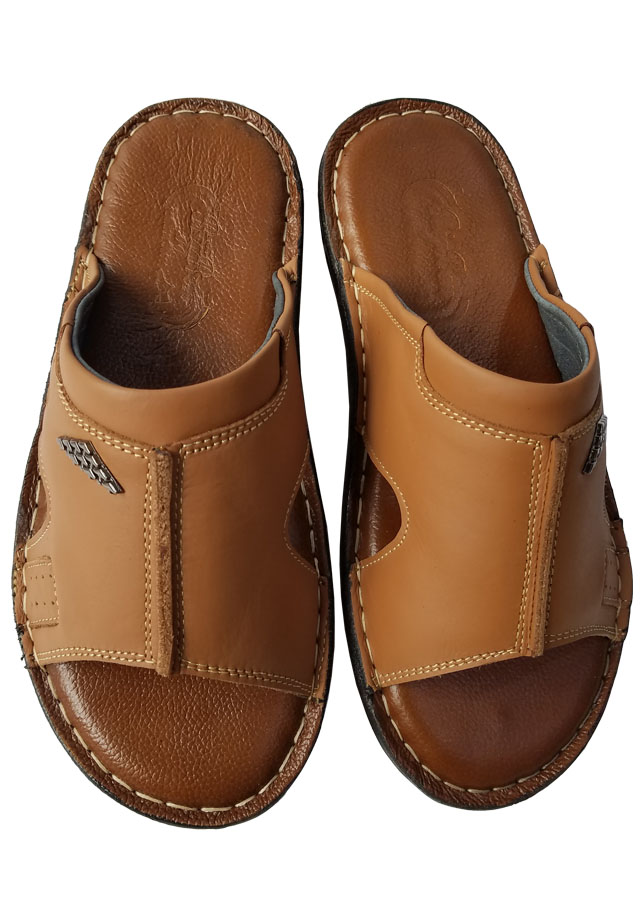 Dép nam da bò may đế cao cấp BIGBEN DN56