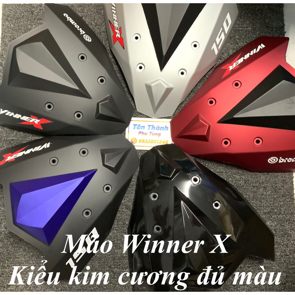 Mão Winner X kiểu kim cương đủ màu