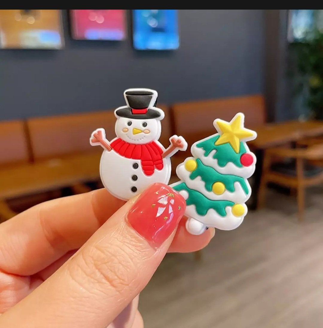 Vĩ 10 kẹp mái noel cho bé