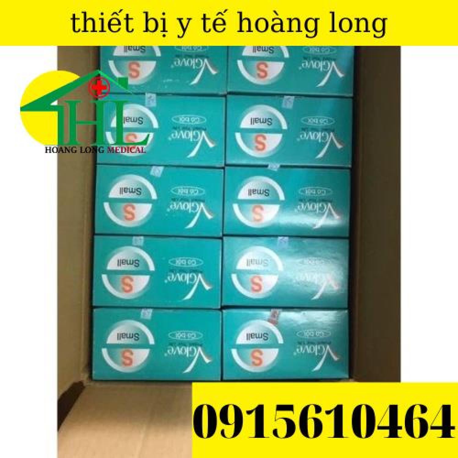 [CHÍNH HÃNG] Găng tay y tế VGLOVE có bột size S, M, L