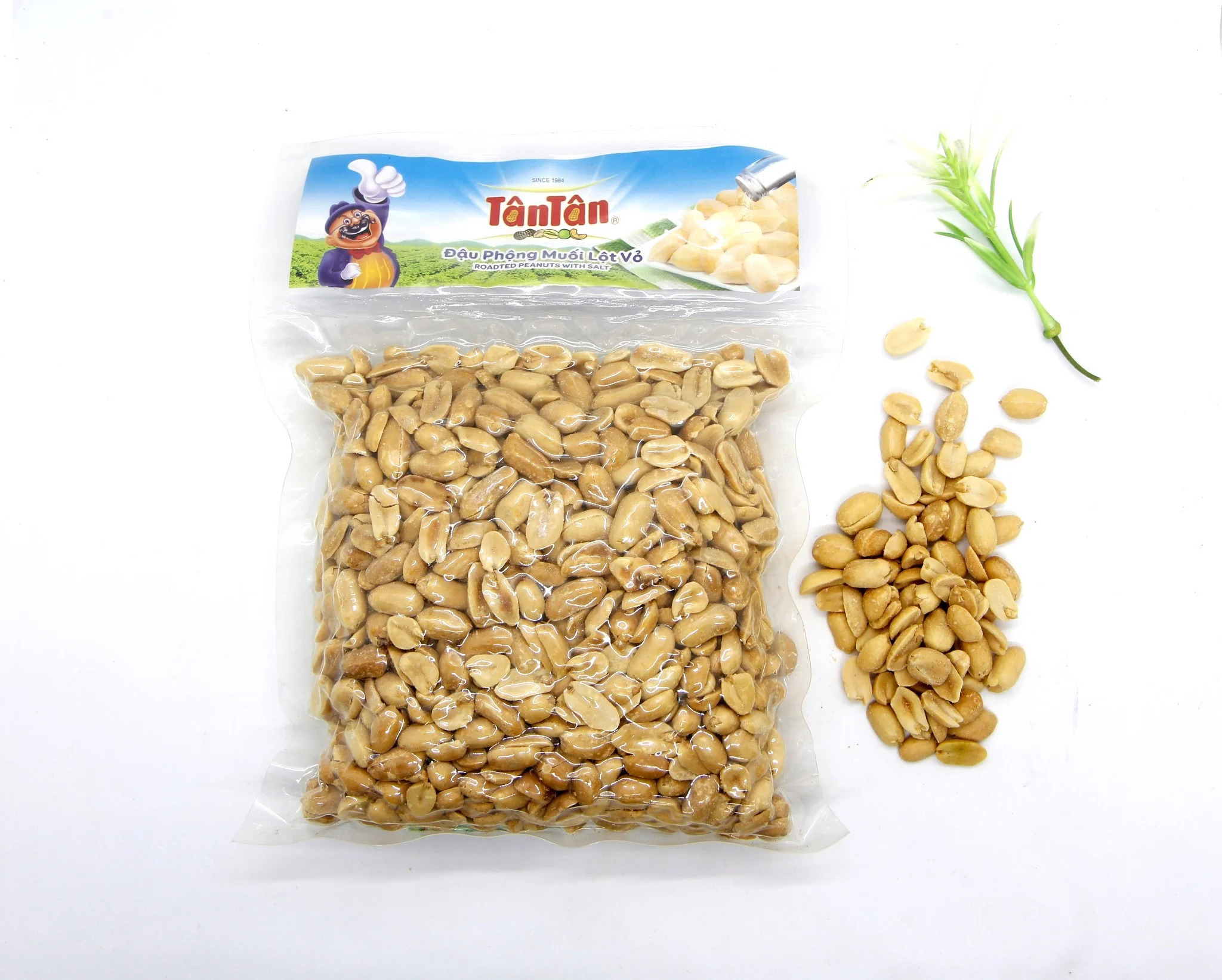 Combo 3 gói đậu phộng Muối Lột Vỏ (350g/gói)