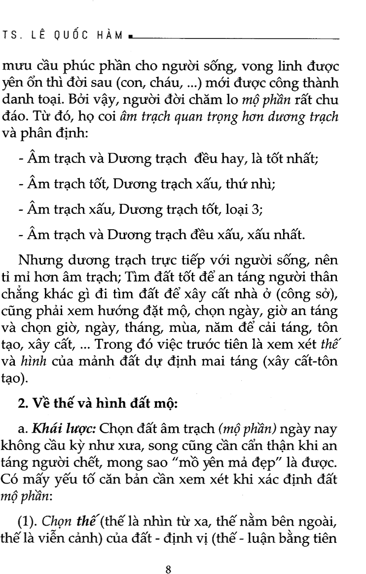 Sách Phong Thủy Mộ Phần