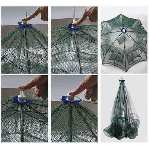 Lồng đánh bắt cá bát quái 6 - 8 - 12 - 16 cửa