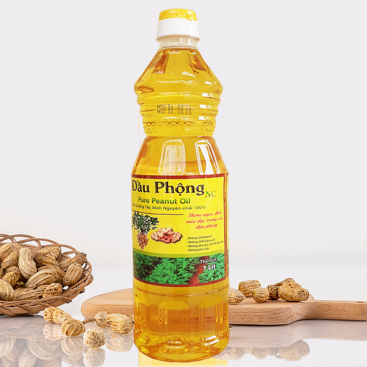 Dầu Phộng NC chai 1 lít