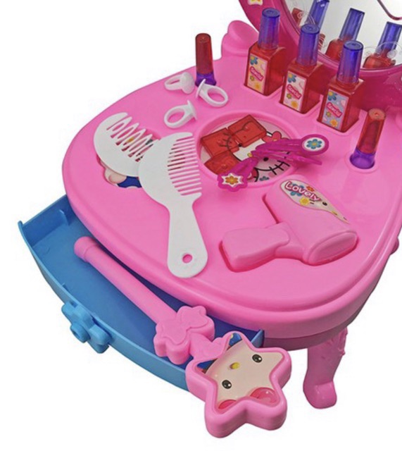 [HCM]Đồ chơi Bàn trang điểm pin Hello Kitty 998A-12K