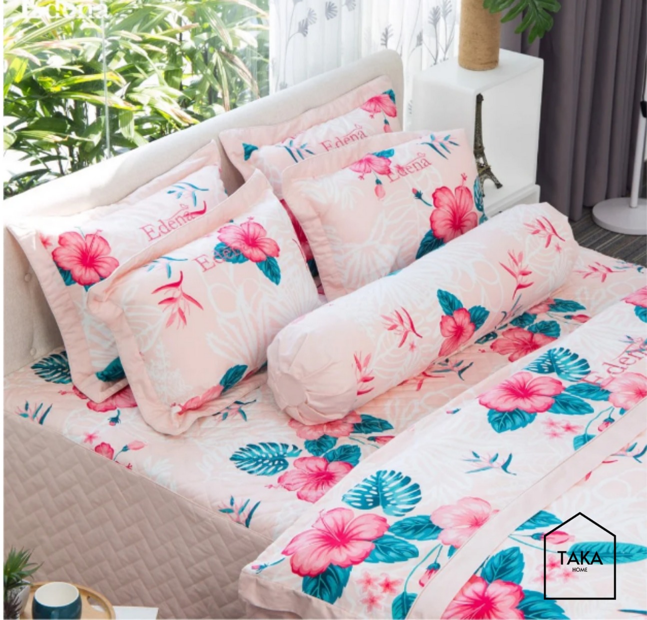 Bộ chăn ra Cotton In 449 Edena