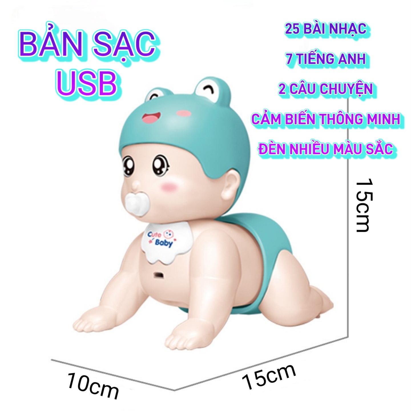 Đồ chơi bé tập bò cho bé đồ chơi trẻ em