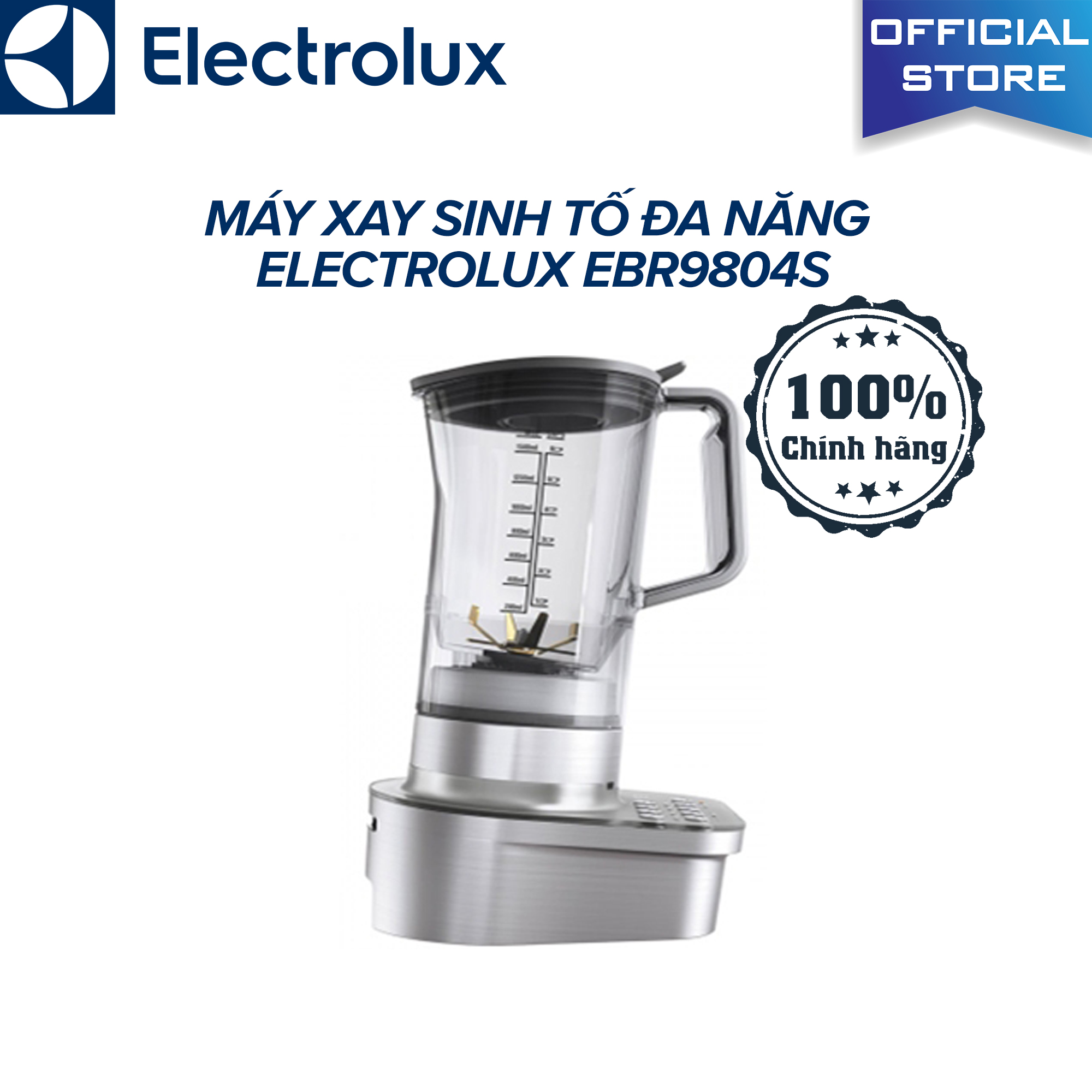 [HCM]Máy xay sinh tố đa năng Electrolux EBR9804S