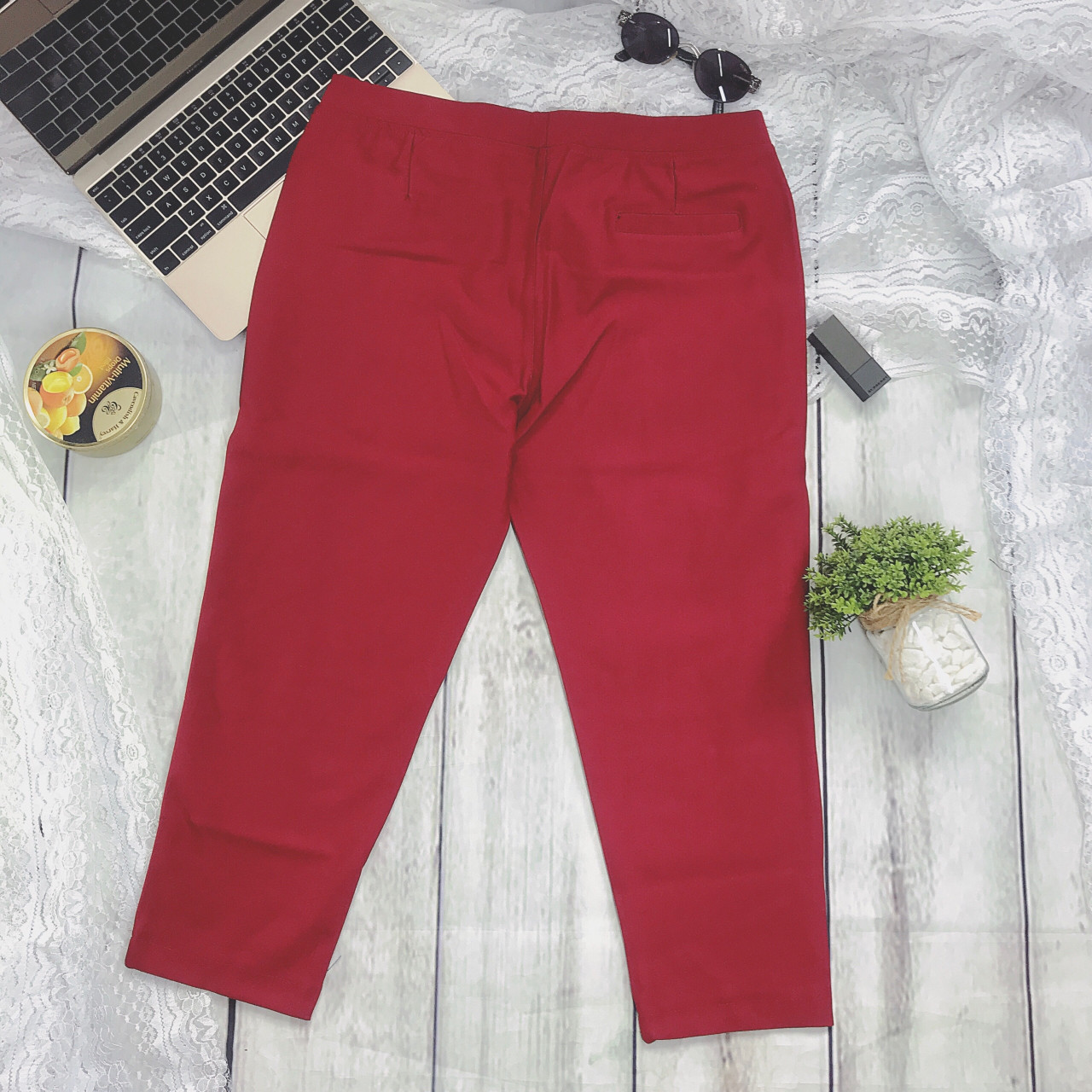 [HCM]QUẦN LỬNG NỮ - SIZE ĐẠI- COTTON ĐẸP - LƯNG THUN  - MẪU 2 NÚT
